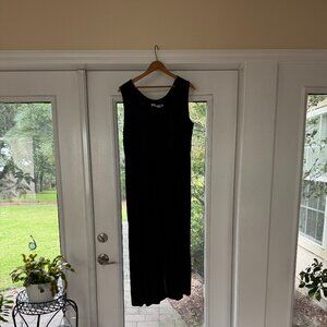Jams World Janice Tank Dresses Midi, Pockets Classic Black Size M AND L